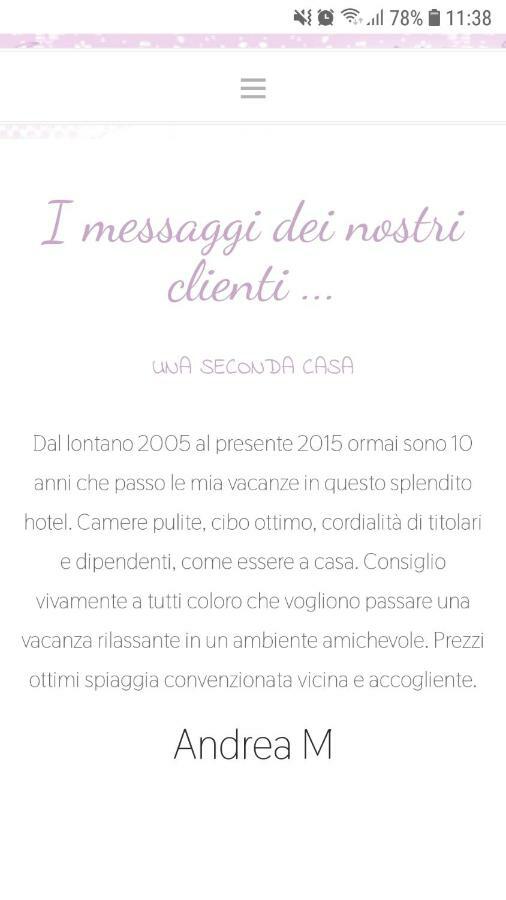 Hotel Camay Cesenatico Esterno foto